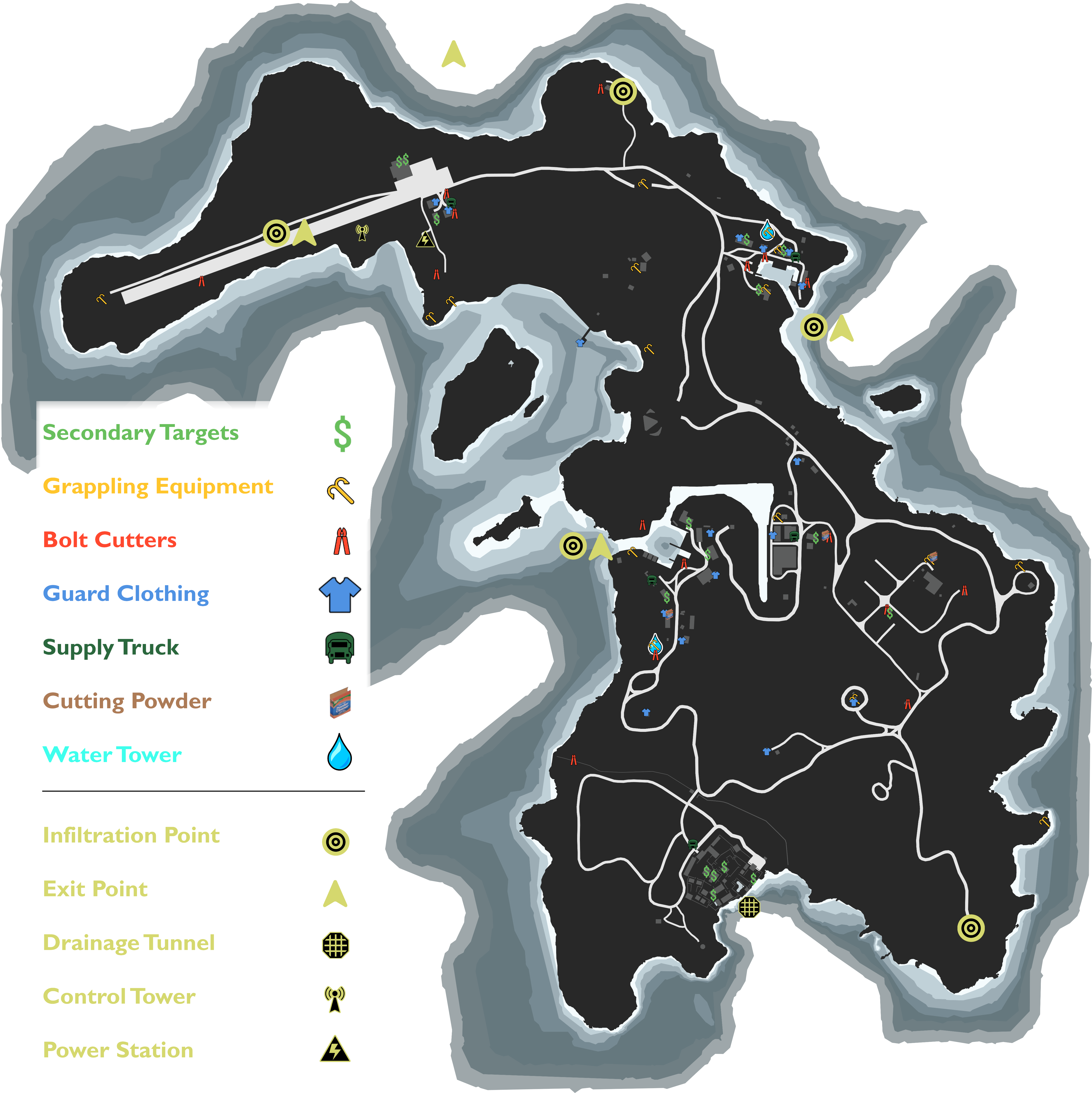 🏝️Cayo Perico Map