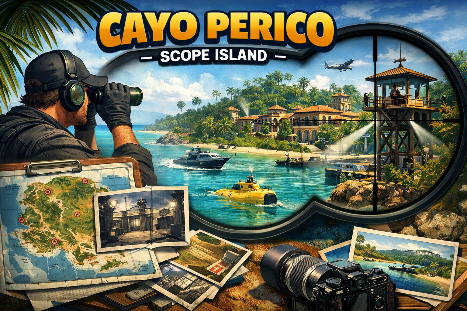 🏝️ Cayo Perico Heist: Scope the Island Like a Pro