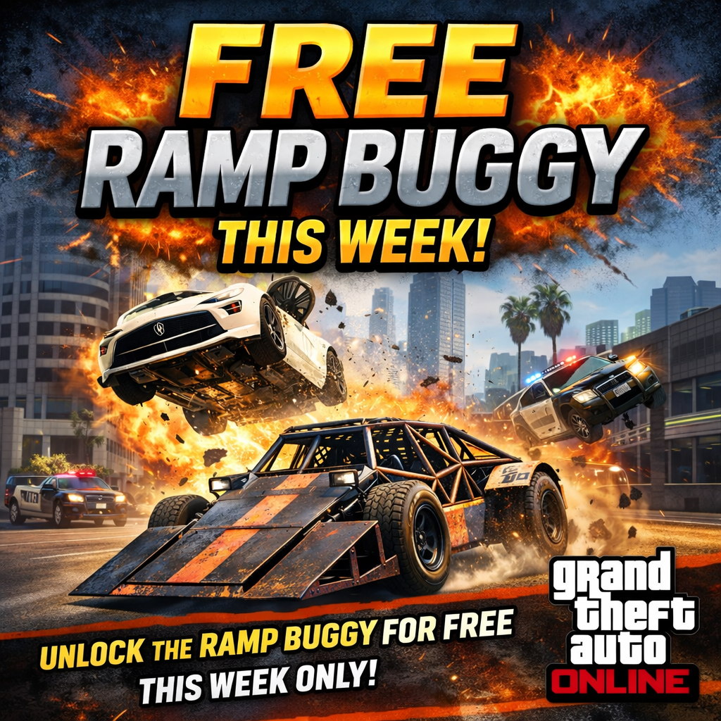 Don't forget to grab your free Ramp Buggy this week (March 12-18)!