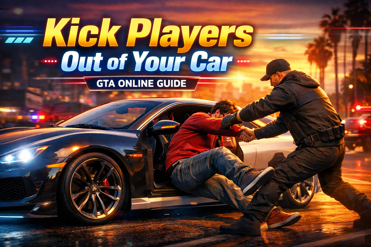 🚗 How to Kick Someone Out of Your Car in GTA Online (Quick Guide)