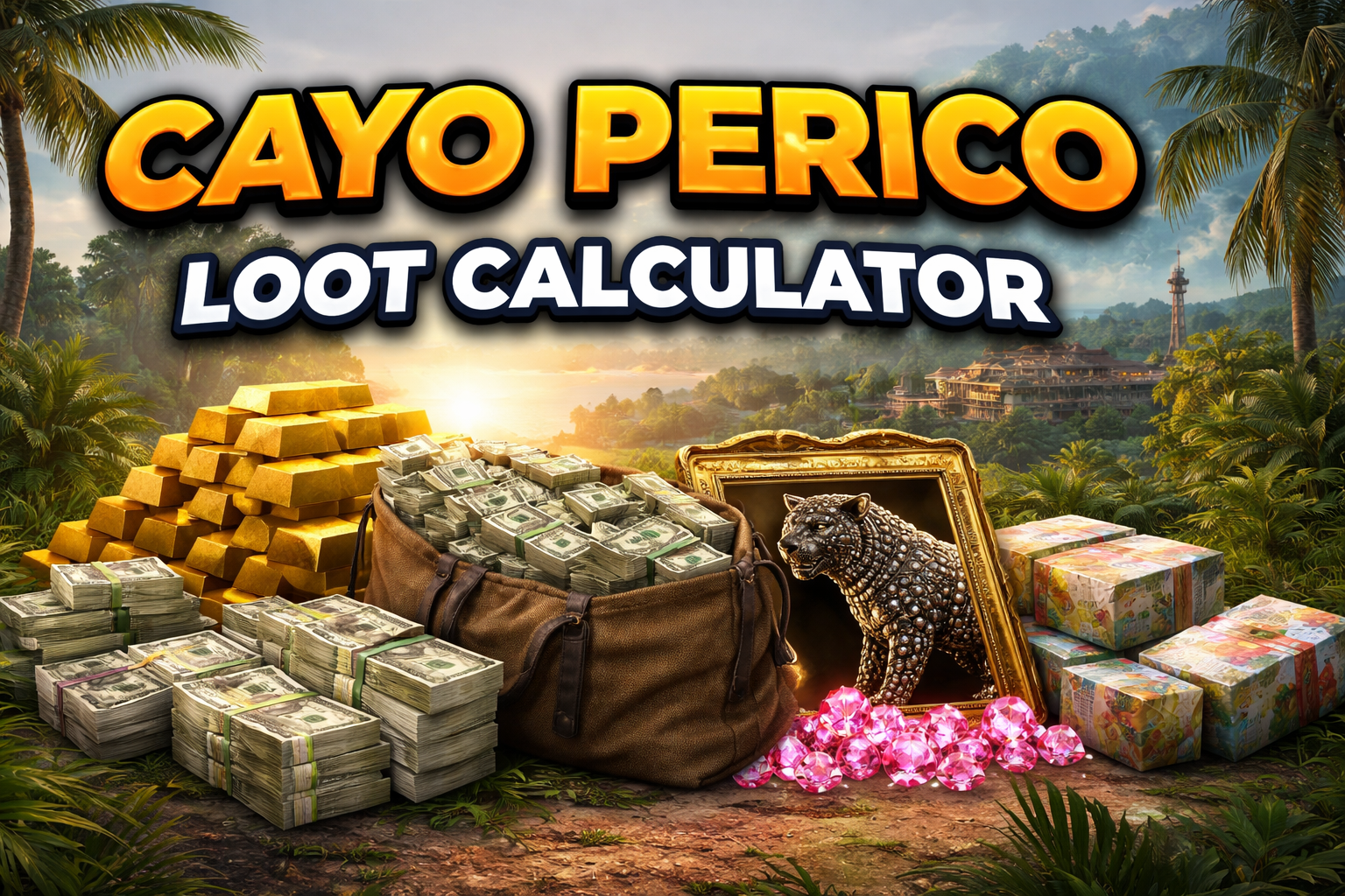 🏝️ Cayo Perico Loot Calculator – Max Your Heist Payouts in GTA Online