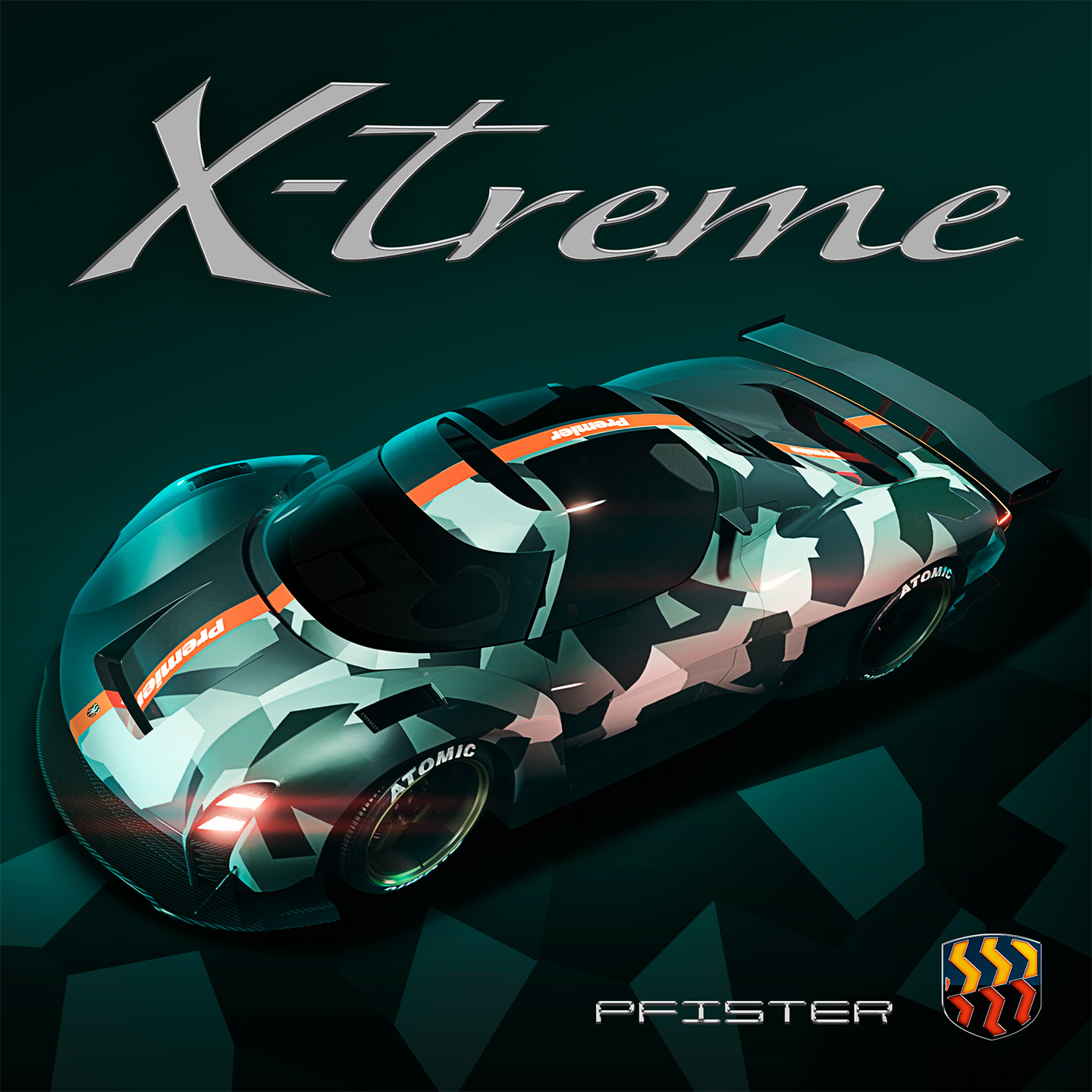 Outfit the Pfister X-Treme in the New Premier Half Camo Livery