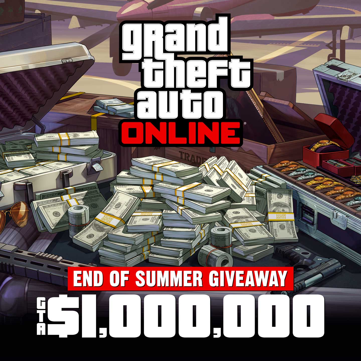 Get Up to GTA$2,000,000 in the GTA Online End of Summer GTA$ Giveaway