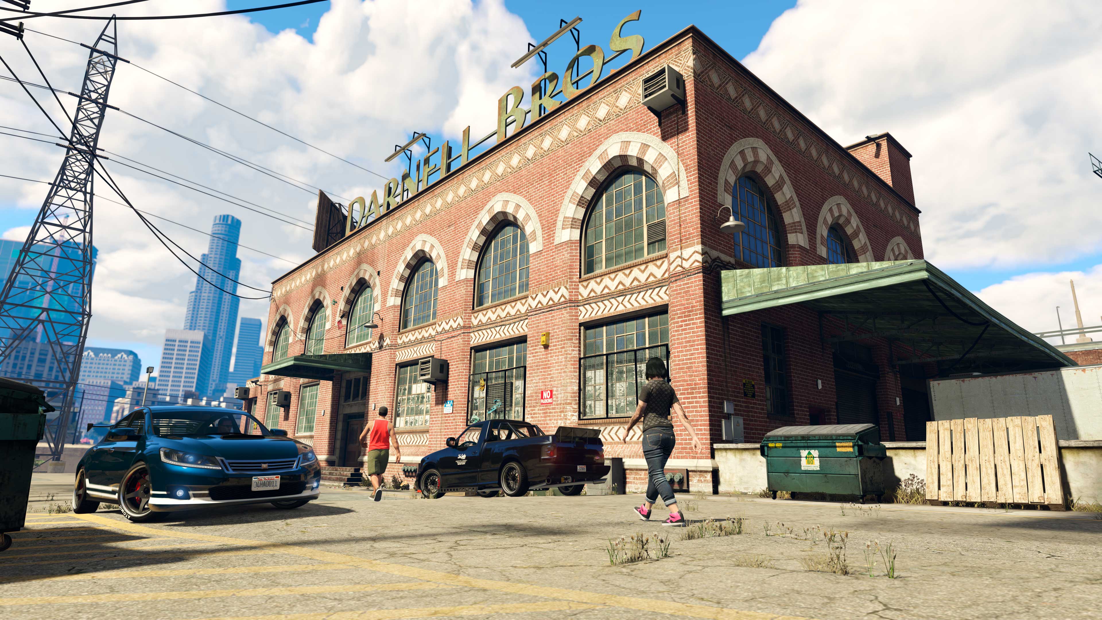The Darnell Bros Garment Factory. 