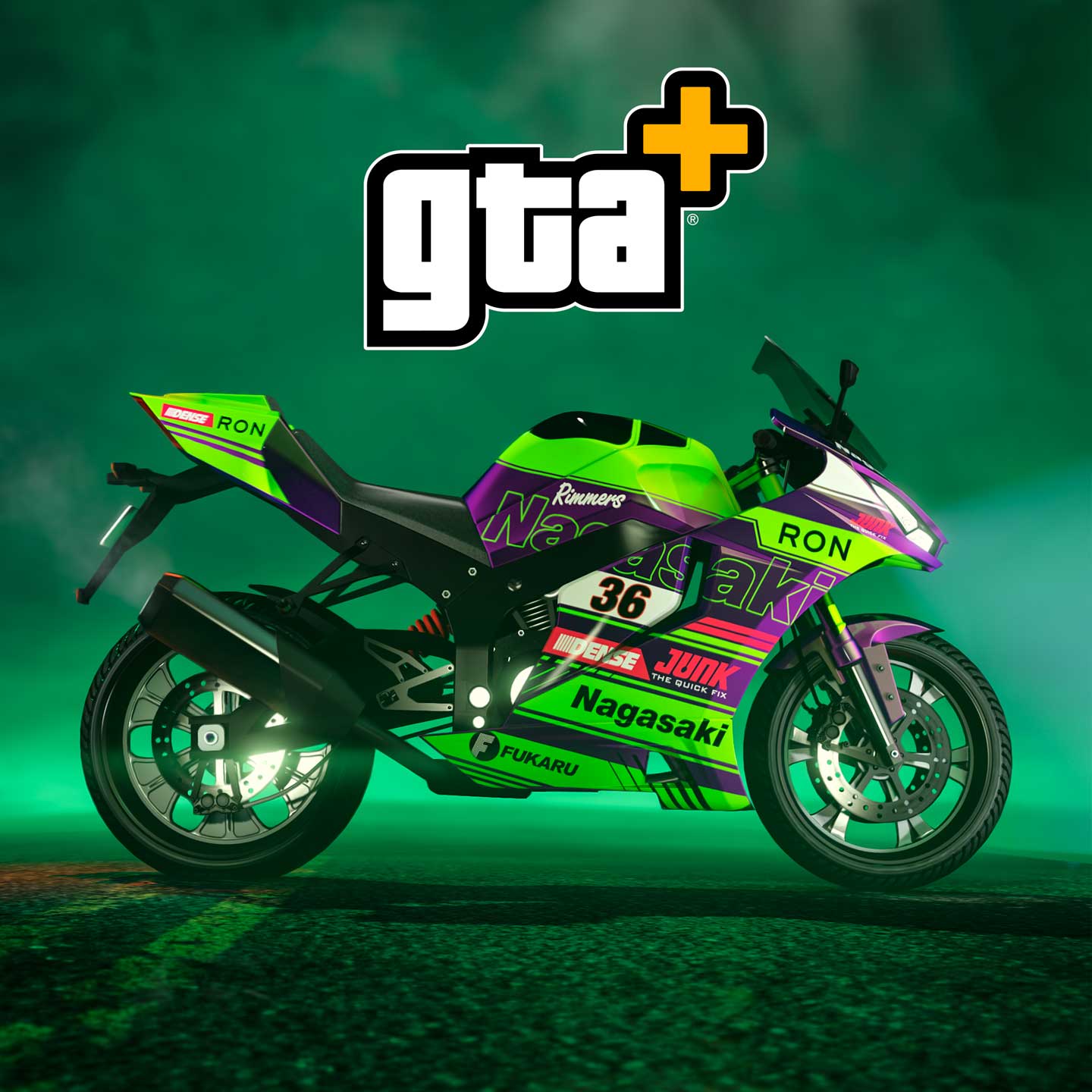 Get a Free Nagasaki Shinobi Motorcycle with GTA+