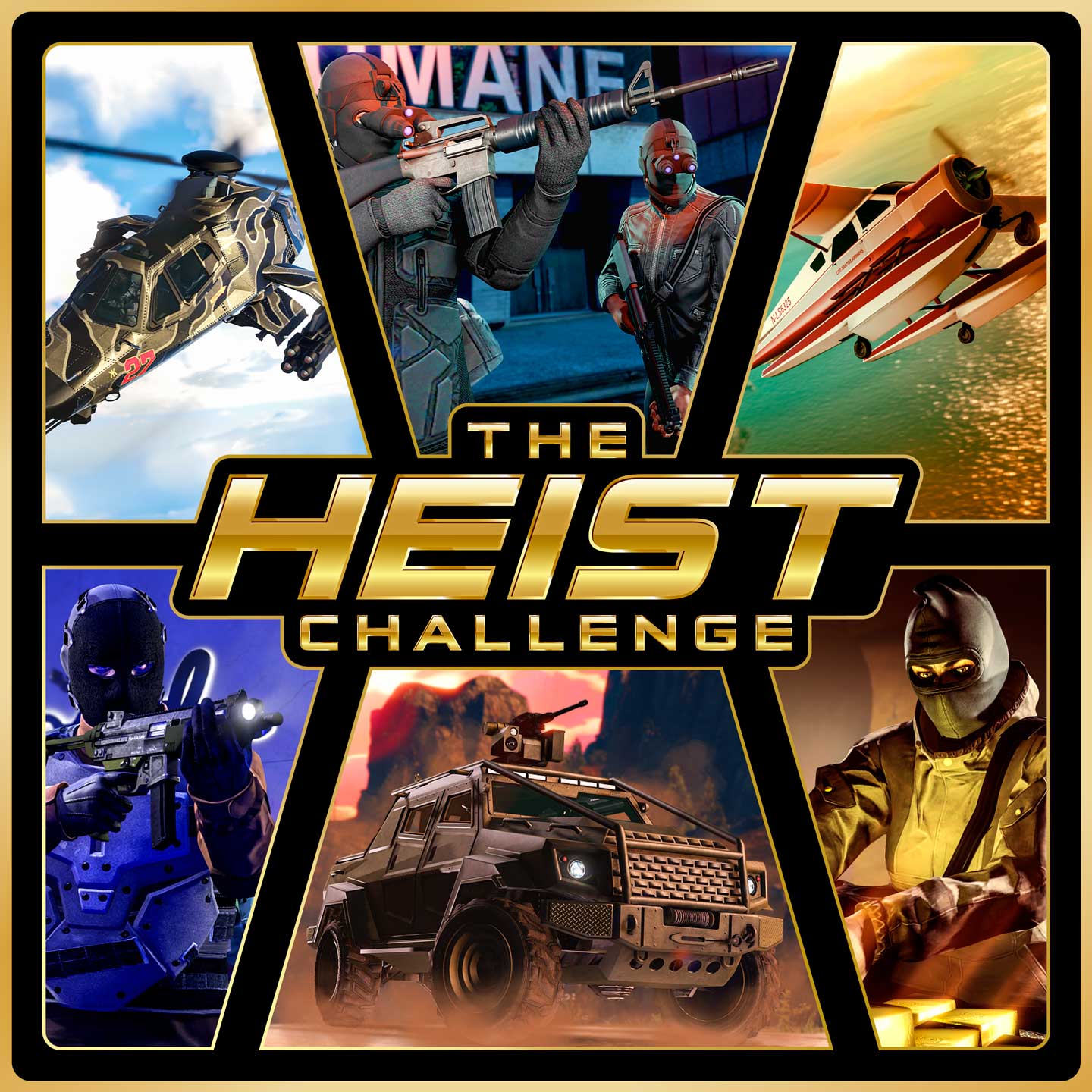 Break into The Heist Challenge All Month Long