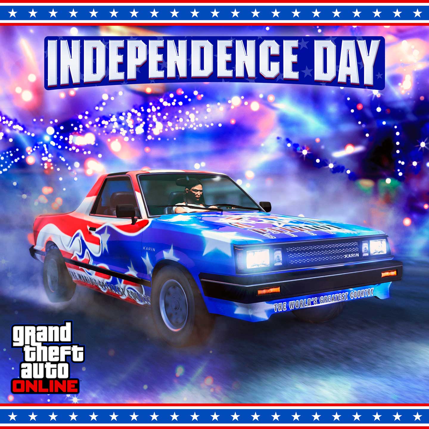 Paint the Town Red, White, and Blue With GTA Online Independence Day Bonuses