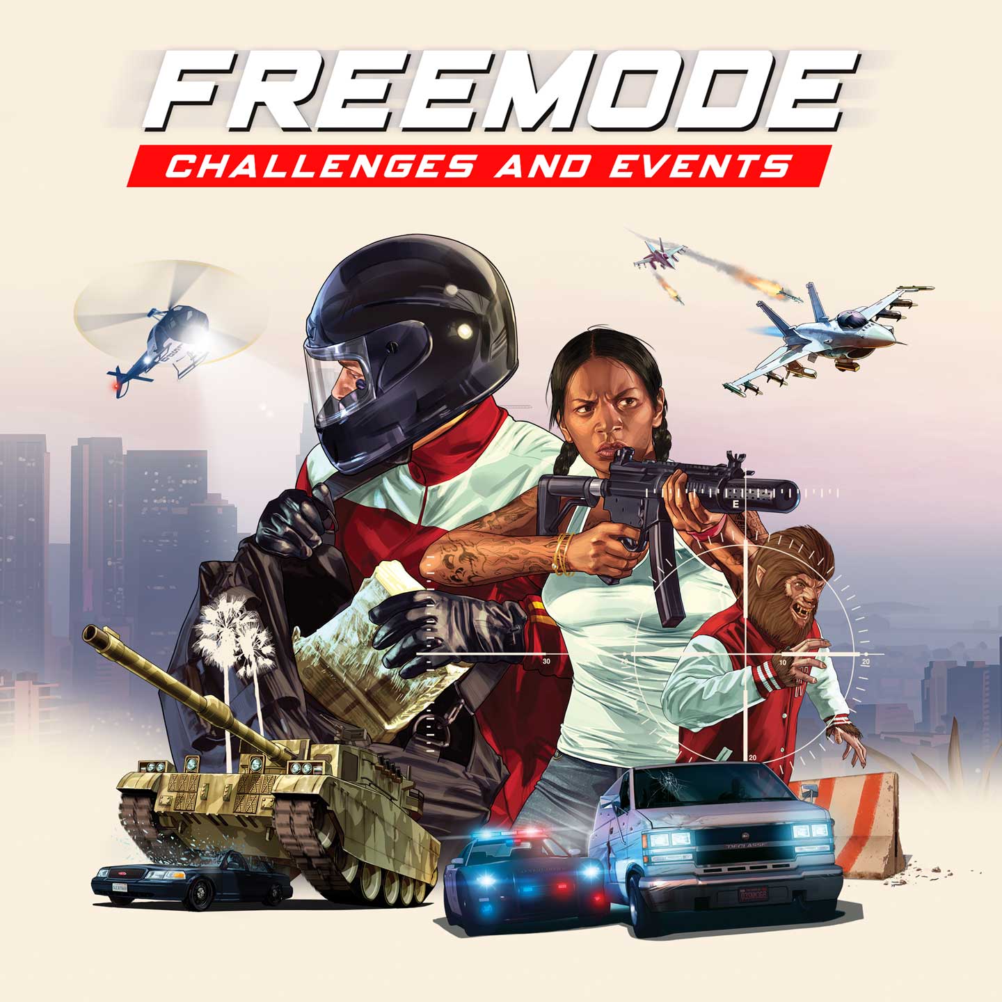 Take on Freemode Challenges and Events to Get 2X GTA$ and RP