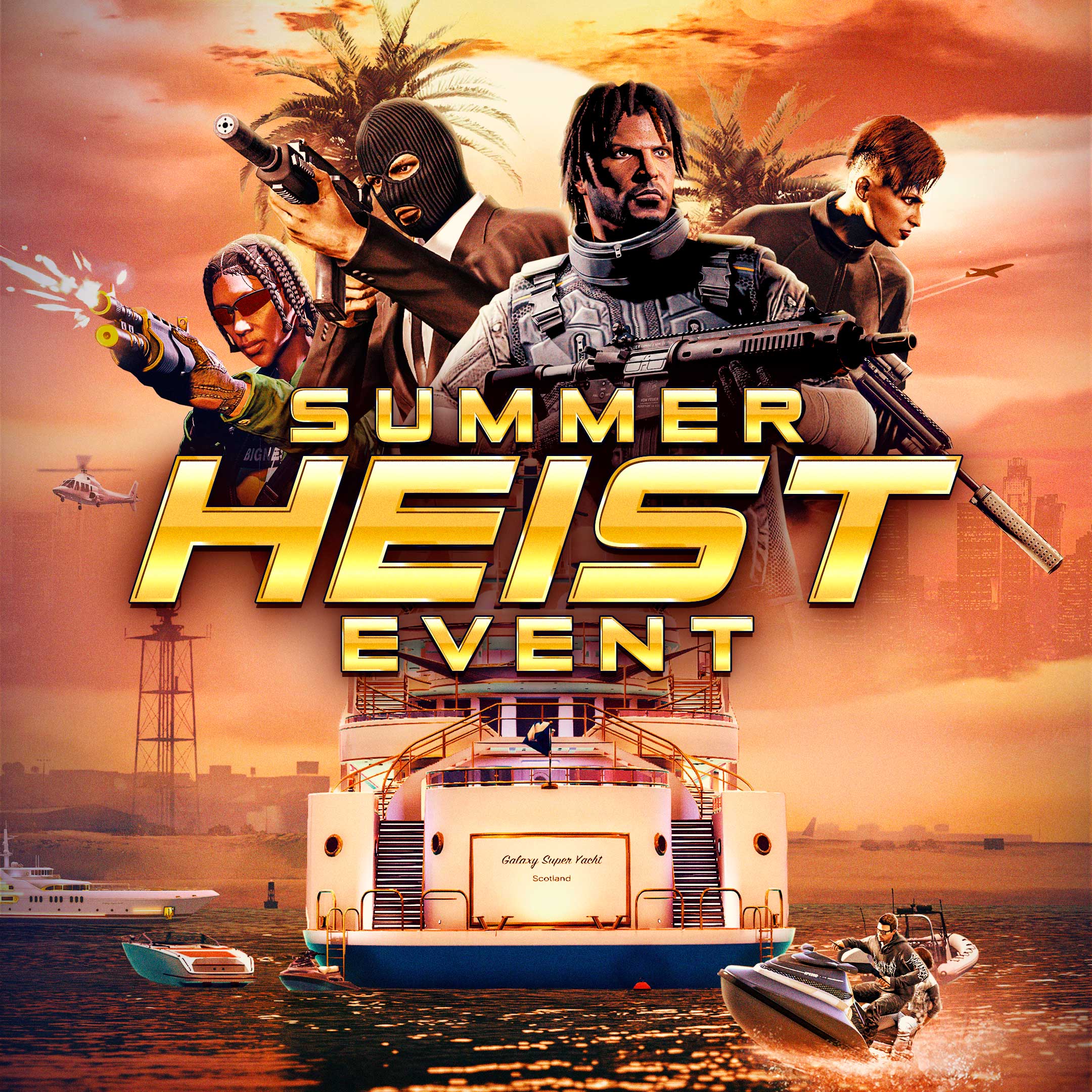 Plan the Perfect Getaway During the Summer Heist Event